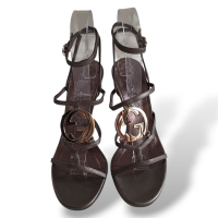 Sandália Gucci Verde Militar-34