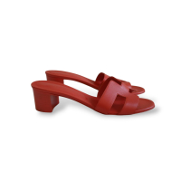 Sandália Hermès Oasis Laranja - 37 Sandália Hermès Oasis Laranja - 37