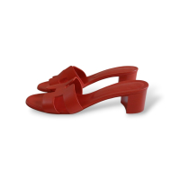 Sandália Hermès Oasis Laranja - 37 Sandália Hermès Oasis Laranja - 37