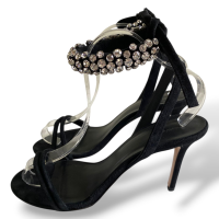 Sandália Isabel Marant com Tornozeleira Strass-37 Sandália Isabel Marant com Tornozeleira Strass-37