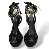 Sandália Isabel Marant com Tornozeleira Strass-37 Sandália Isabel Marant com Tornozeleira Strass-37