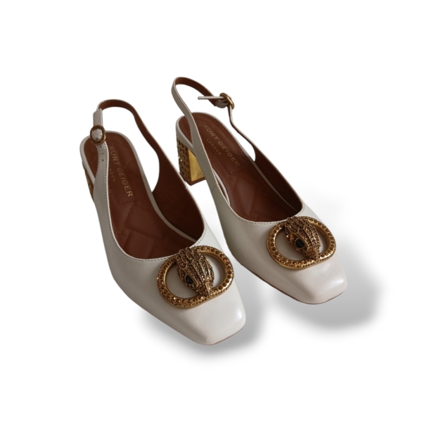 Sandália Kurt Geiger Chelsea Off White - 38