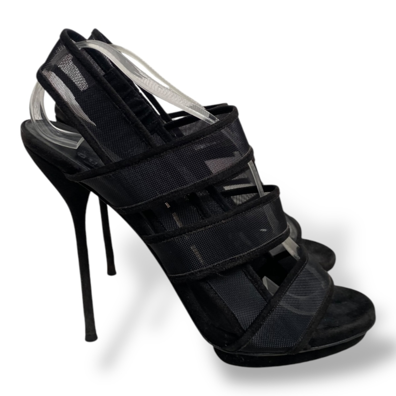 Sandália Gucci Bette Kid Preta - 37 Sandália Gucci Bette Kid Preta - 37