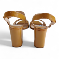 Sandália Prada Amarela Verniz-39