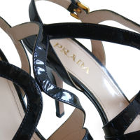 Sandália Prada Verniz Preta - 38 