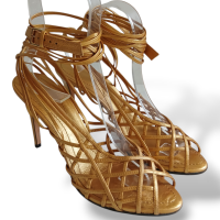 Sandália Emílio Pucci Dourada-38