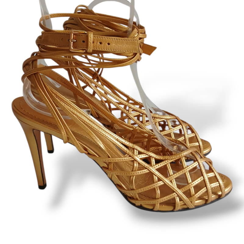 Sandália Emílio Pucci Dourada-38