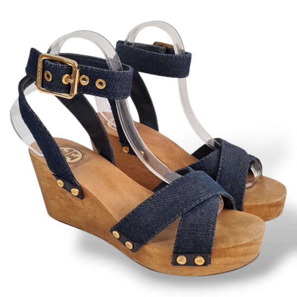 Sandália Tory Burch Denim - 36