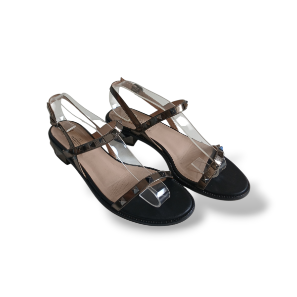 Sandália Valentino Rockstud Bicolor - 37