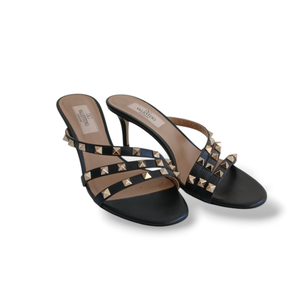 Sandália Valentino Studs Preta - 35