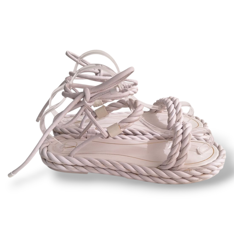 Sandália Valentino Gladiadora Branca - 37 Sandália Valentino Gladiadora Branca - 37