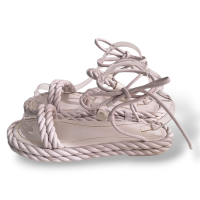 Sandália Valentino Gladiadora Branca - 37