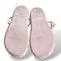 Sandália Valentino Gladiadora Branca - 37