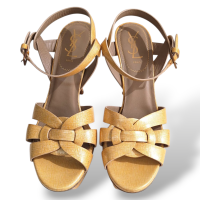 Sandália Yves Saint Laurent Tribute Amarela - 37