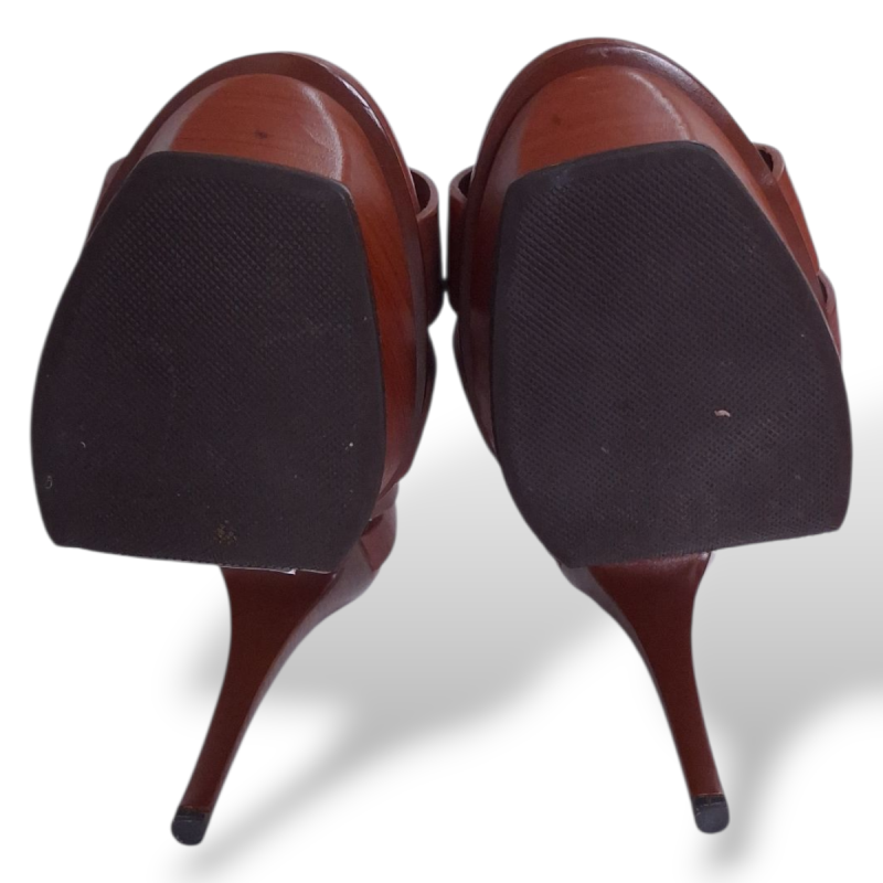 Plataforma Yves Saint Laurent tribute Caramelo-35 Plataforma Yves Saint Laurent tribute Caramelo-35