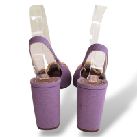 Slingback Zimmermann Canvas Lilás - 36