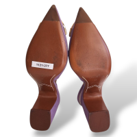Slingback Zimmermann Canvas Lilás - 36