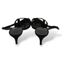 Sandália Hermès Oasis Preta-38