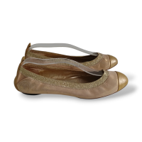 Sapatilha Chanel Dourada-39