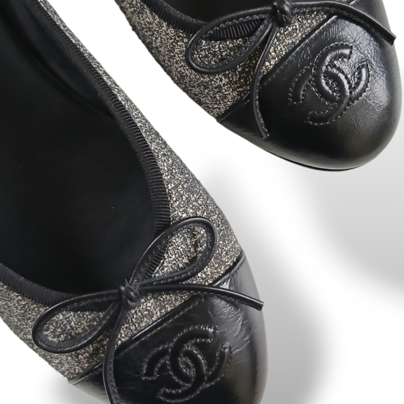 Sapatilha Chanel Tweed Bicolor - 37 