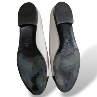 Sapatilha Chanel Cap Toe Branca com Preto-39