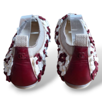 Sapatilha Chanel Crochê Flor