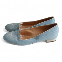 Sapatilha Charlotte Olympia Azul Claro - 38