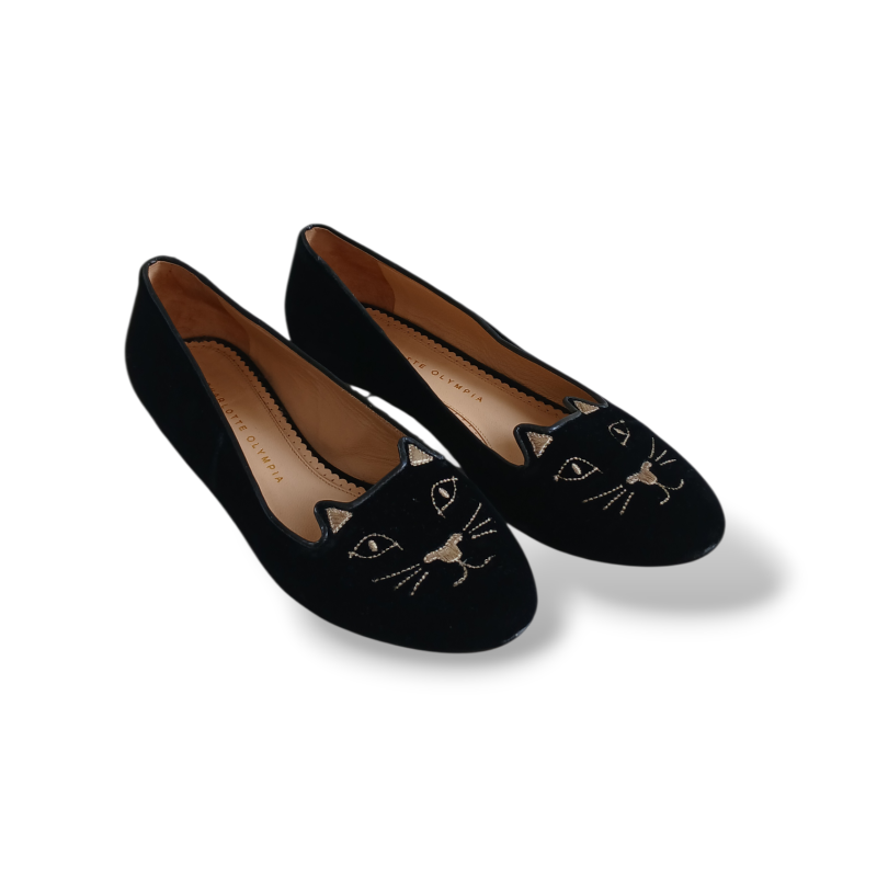 Sapatilha Charlotte Olympia Preta - 38