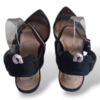 Sapatilha Fendi Tela Preta-37