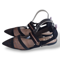 Sapatilha Fendi Tela Preta-37