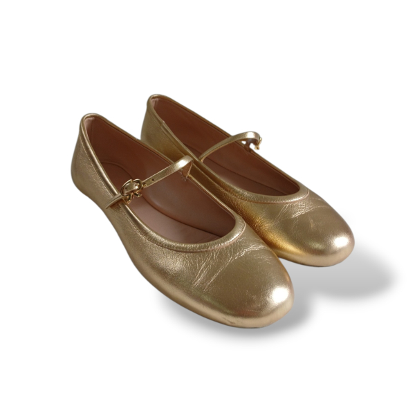 Sapatilha Gianvito Rossi Dourada - 37 