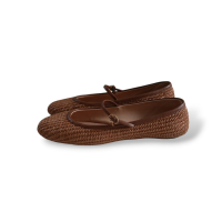Sapatilha Gianvito Rossi Carla Ráfia - 37 Sapatilha Gianvito Rossi Carla Ráfia - 37