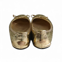 Sapatilha Jimmy Choo Lantejoula Dourada-35