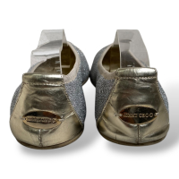 Sapatilha Jimmy Choo Metalizada