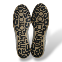 Sapatilha Jimmy Choo Metalizada