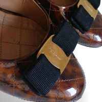 Sapatilha Salvatore Ferragamo Verniz Tartaruga - 35