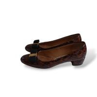 Sapatilha Salvatore Ferragamo Verniz Tartaruga - 35
