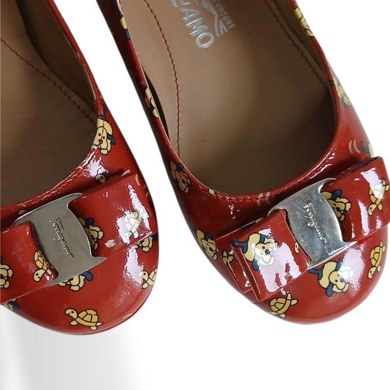 Sapatilha Salvatore Ferragamo Infantil Estampada - 26