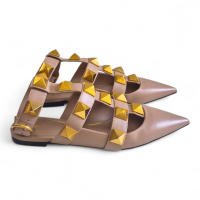 Sapatilha Valentino Roman Stud Bege - 35