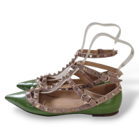 Sapatilha Valentino Rockstud Verde-35