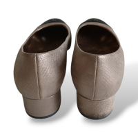 Sapato Chanel Cap Toe Salto Bloco-38