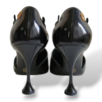 Scarpin Chanel Patent Leather Preto-39