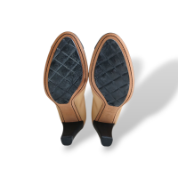 Scarpin Chanel CC Elastic Bicolor - 36/37