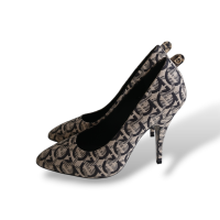 Scarpin Salvatore Ferragamo Judy Jacquard Monograma - 37