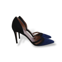 Scarpin Gucci Bicolor D'Orsay Pumps - 38 Scarpin Gucci Bicolor D'Orsay Pumps - 38
