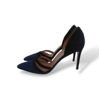 Scarpin Gucci Bicolor D'Orsay Pumps - 38 Scarpin Gucci Bicolor D'Orsay Pumps - 38
