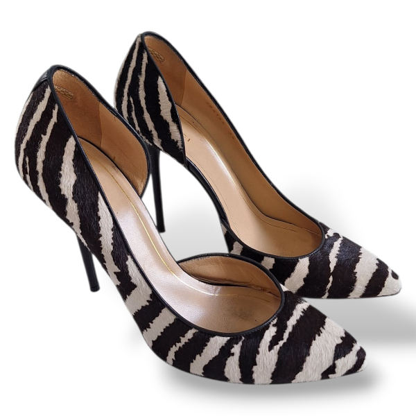 Scarpin Gucci Animal Print P&amp;B-37