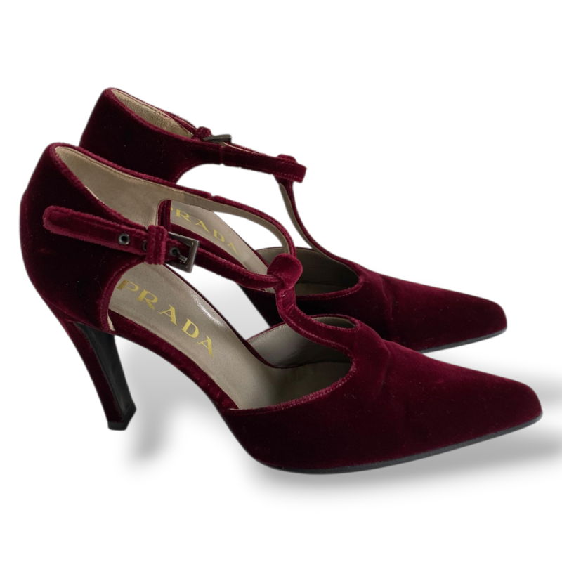 Scarpin Prada em Veludo -36 Scarpin Prada em Veludo -36
