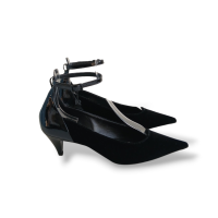 Scarpin Rochas Veludo Preto - 36 