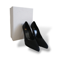 Scarpin Yves Saint Laurent Cetim Preto - 36 Scarpin Yves Saint Laurent Cetim Preto - 36